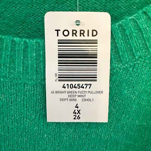 Torrid Vegan Cashmere Sweater Size 4X - Picture 4 of 5